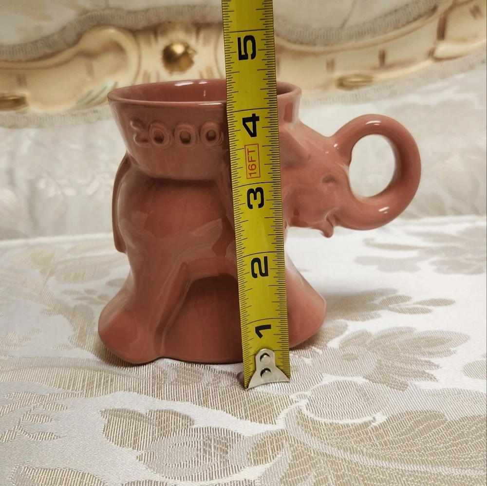 2000 Frankoma Elephant mug
